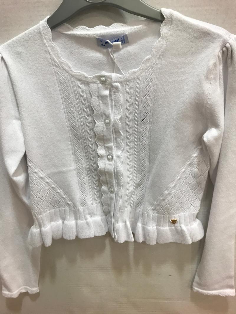 Cardigan tricot coton 28 € 50. Du 2 au 8 ans. Mayoral